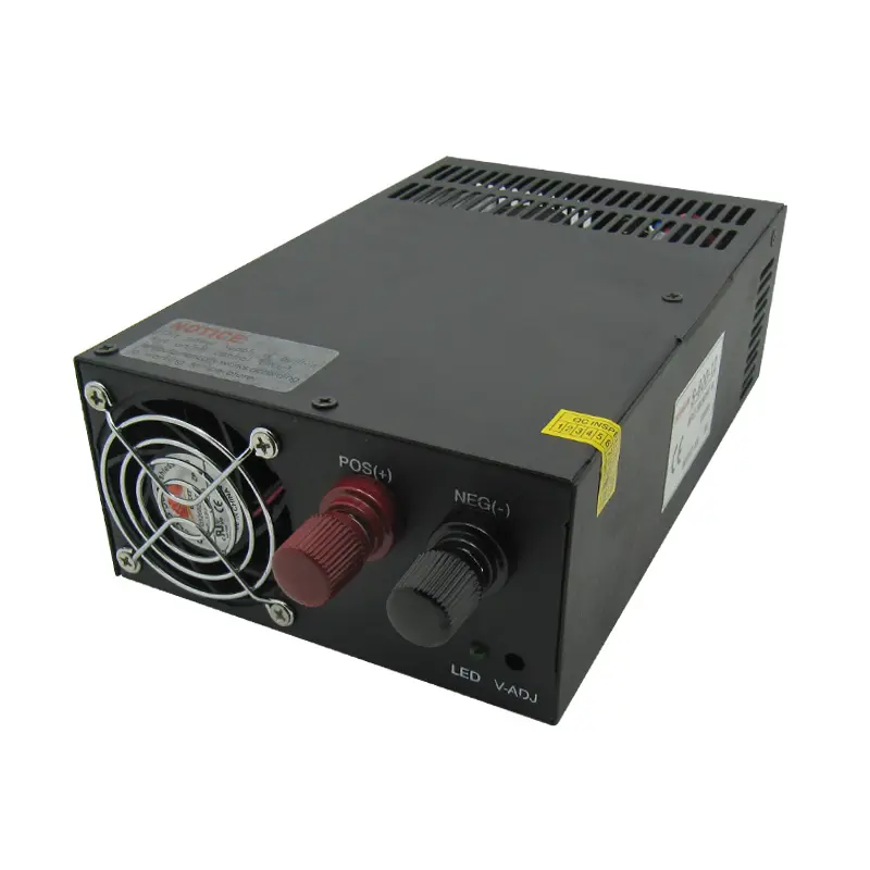 แหล่งจ่ายไฟสลับ AC เป็น DC สำหรับกล่อง LED S-800-24พลังงานสูง