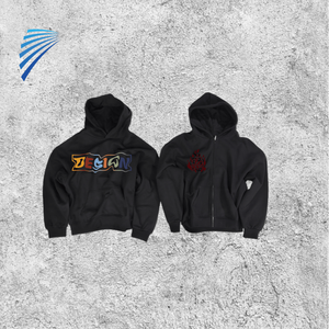 Sweats à capuche pour hommes de haute qualité Sweatshirts Streetwear unisexe Vente en gros Sweats à capuche personnalisés avec logo brodé - Product Image 1