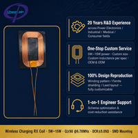 Bobine d'inductance à enroulement personnalisé, fil de cuivre émaillé de haute précision pour équipement médical et électronique automobile OEM