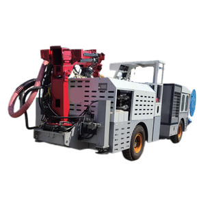 UPS Series Concrete <b>Spraying</b> Mining Shotcrete Truck for Tunnel Concrete <b>Spraying</b> - Product Image 1