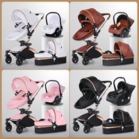 Système de voyage de luxe Poussette Bebe 3 en 1 Poussette bébé Chine Offre Spéciale bonne poussette bébé