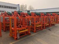 Machine à fabriquer des blocs creux interverrouillés QTJ4-40 Shengya, facile à utiliser, pour la fabrication de pavés en béton