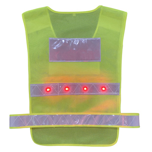 LED-Leuchtweste Reflektierende Sicherheitsweste Hochsichtbare Warnweste für Radfahren Laufen Outdoor-Nachtaktivitäten - Product Image 2