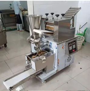 Mesin isi Dumpling industri untuk pembuat 100 Dumpling mesin pembuat Samosa kukus otomatis harga
