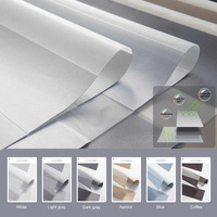 Persianas Enrollables Automáticas Inteligentes con Panel Solar, Motorizadas, Tipo Zebra, para Ventanas Francesas, Precio de Fábrica, Personalizadas