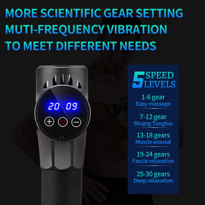 Percussion Powerful Hand Held Speed <b>Gun</b> <b>Massager</b> De Impulse Massage Vibration Muscle Massage <b>Gun</b> - Product Image 4