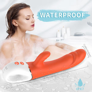 Weiblicher Av Teleskop-Dildo vibrator mit intelligentem USB-Netzteil Double Strong <span class=keywords><strong>Shock</strong></span> Craze <span class=keywords><strong>Massage</strong></span> Sexspielzeug - Product Image 2