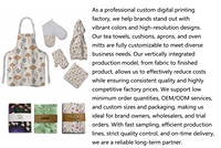 Serviettes de cuisine en coton gaufré doux et pur, personnalisables, écologiques, hypoallergéniques, multi-usages, motif floral (personnalisables)