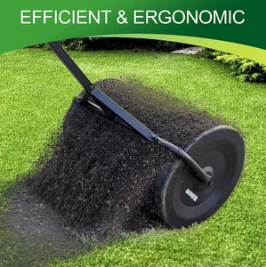 <span class=keywords><strong>Épandeur</strong></span> à rouleaux en métal à poignée réglable Compost et <span class=keywords><strong>épandeur</strong></span> d'engrais léger et durable pour supplément de terre végétale de <span class=keywords><strong>pelouse</strong></span> et de jardin - Product Image 4