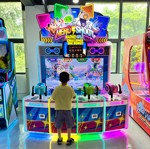 Máquina de Juegos Infantil KUBIXION, Interactiva para Padres e Hijos, de Disparos, que Funciona con Monedas, Equipo para Centros Comerciales, en Inglés - Product Image 1
