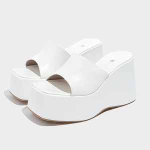 Zapatos de tacón alto con plataforma y hebilla, estilo británico, para exteriores, moda de verano, para desfiles, suministro a Europa, bailarinas. - Product Image 6