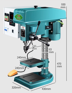 Machines à percer à <span class=keywords><strong>colonne</strong></span> robustes Zx7020 - Haute qualité et fiables pour une perçage de précision. - Product Image 2