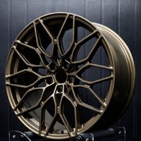 Jantes en alliage sur mesure 1 pièce 18 19 20 21 22 24 pouces 5x120 6x139.7 5x114.3 pour voitures particulières, jantes forgées pour BMW