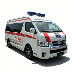 Ambulance japonaise Hiace avec cabine médicale indépendante, système d'oxygène et lit d'ambulance - Product Image 1