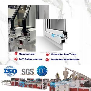 MÁQUINA PARA HACER PERFILES DE VENTANAS DE PVC/UPVC/WPC/PANEL DE PARED DE MARCO FOOR/REVESTIMIENTO/PISO/ZAPATOS MÁQUINA DE PERFIL DE PUERTA - Product Image 1