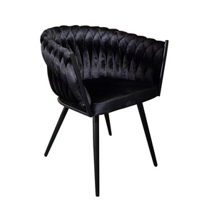 <span class=keywords><strong>Sillas</strong></span> de <span class=keywords><strong>comedor</strong></span> tejidas de <span class=keywords><strong>tela</strong></span> tapizada de terciopelo moderno <span class=keywords><strong>para</strong></span> sala de estar, <span class=keywords><strong>sillas</strong></span> de oficina <span class=keywords><strong>en</strong></span> casa con mechones de lujo de ocio - Product Image 6