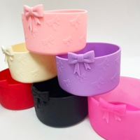 Nouvelles protections de base en silicone de 7,5 cm pour tasses et bouteilles – Accessoires de sécurité pour la consommation en gros