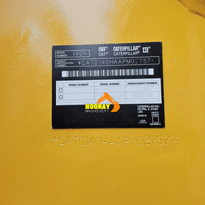 Diying Used Cat Grader Japan Used Cat 140h Grader Used <b>Engineering</b> <b>Construction</b> <b>Machinery</b> Grader for Sale - Product Image 6