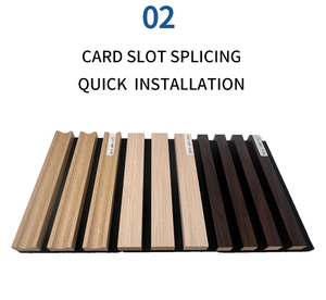 Bảng điều khiển âm thanh khuếch tán Tường Cách âm thanh bằng gỗ tấm sợi âm thanh - Product Image 5