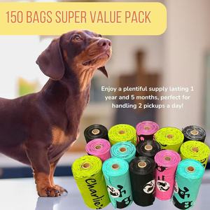 1080 Sacs à Crottes de Chien - 60 Rouleaux Sacs à Déchets pour Animaux de Compagnie Écologiques à Base de Plantes pour les Activités de Plein Air - Product Image 3