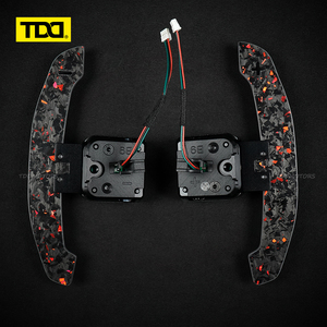 Palancas de cambio magnéticas de fibra de carbono TDD para Audi B9 A1 A3 A5 A8 Q2 Q3 Q4 Q5 Q7 Q8 S1 S2 S3 S4 S5 SQ5 RS3 RS4 RS5 RSQ5 - Product Image 2