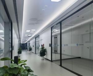 Chất lượng cao Frameless Tempered Glass phân vùng cho cách âm văn phòng đơn vị cho Mall bệnh viện showroom tường Bảng điều chỉnh thiết kế - Product Image 3