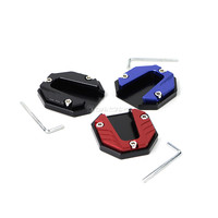 DANCARO moto béquille latérale agrandisseur Support Pad Base élargie anti-dérapant universel CNC aluminium pièces universelles accessoires