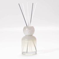 Mescente personnalisé bouteille en verre désodorisant fleur roseau diffuseur de parfum ensemble avec bâton et boîte
