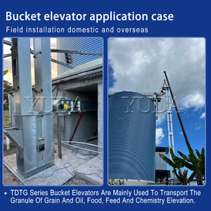 YUDA Farine Grain Graines Seau Ascenseur, Riz Blé Paddy Maïs Soja Vertical Seau Ascenseur Convoyeur - Product Image 2