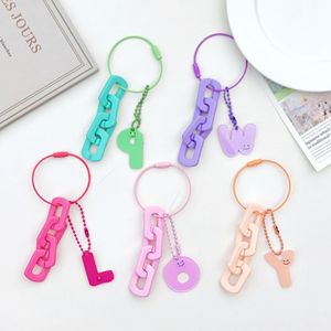 Porte-clés promotionnel, porte-clés lettre, porte-clés créatif en acrylique, décoration de sac d'étudiant, porte-clés cadeau - Product Image 2