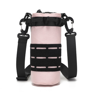 Bolsa Portabotellas de Nylon 1050D para Bicicleta, Ideal para Correr, Escalar y Actividades al Aire Libre, en Rojo, Rosa, Azul y Camuflaje, Estilo Táctico Molle - Product Image 3