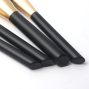 Juego de 10 Brochas de Maquillaje Negras de Alta Calidad para Aplicación de Sombra de Ojos y Rostro, <span class=keywords><strong>Precio</strong></span> al por Mayor DIAS, MOQ Bajo, Marca Privada - Product Image 5