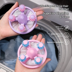 Sac filtrant pour machine à laver, anti-cheveux, anti-emmêlement, n'abîme pas les vêtements, boule de lavage, nettoyage du <span class=keywords><strong>linge</strong></span> - Product Image 2