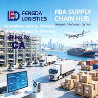 Servicio de Logística de Transporte de Mercancías FBA CIF Canadá Vancouver Aeropuerto Internacional Empresa de Carga Tránsito Seguro y Rápido LCL+Express