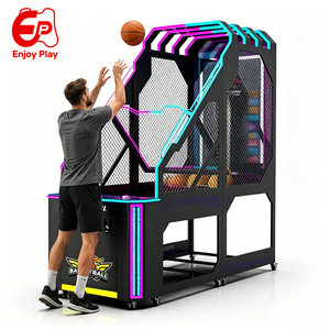 Máquina <span class=keywords><strong>de</strong></span> Baloncesto Sorpresa <span class=keywords><strong>de</strong></span> Metal Resistente Personalizable, Operada con Monedas, para Interiores y Exteriores, con Opción <span class=keywords><strong>de</strong></span> Boletos <span class=keywords><strong>de</strong></span> Loterí<span class=keywords><strong>a</strong></span> - Product Image 1
