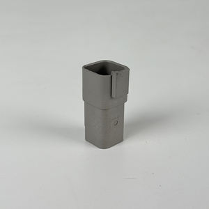 מחבר מלבני PA66/PBT בעל <span class=keywords><strong>6</strong></span> פינים, זכר/נקבה, דרגה גבוהה, IP66, 220A, דגם DT04-6P, לחיבורי כבלי הרמה בגובה רב, חלופי. - Product Image 5