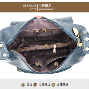 Luxury Pu Leather Handbags Women Shoulder Messenger Bags Designer Ladies Crossbody Bags for Women - Product Image 6