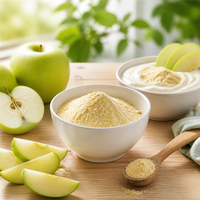 Faitury Vente en gros Poudre d'extrait de pomme à 95% de fibres alimentaires de qualité alimentaire, Poudre de fibres de pomme