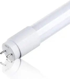 Tubo LED 120cm、18w、白色光 (6500K) 、標準T8 G13、1800ルーメン、LTL-T8GL