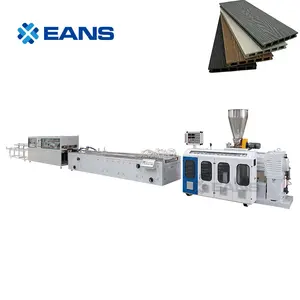 Eans Machine Wood Plastic Outdoor WPC Louver Wall Cladding Making Machine