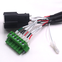 Connecteur Électronique Personnalisé 12 Broches Étanche en PVC Cuivre Étamé Pas de 5,08 mm Bornier Phoenix Vert pour Faisceau de Câblage Batterie
