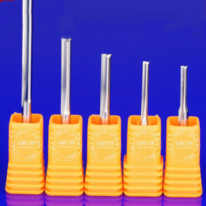 3.175mm Double <b>Edge</b> Straight groove Milling <b>Cutter</b> Computer Engraving Tungsten Steel Double <b>Edge</b> Straight <b>Cutter</b> - Product Image 2