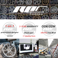 Rines Roues concaves profondes 18-24 pouces 6 trous Fabricant d'usine Jantes de voiture en alliage d'aluminium forgé sur mesure