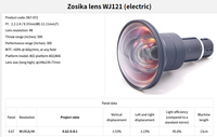 Composants optiques du projecteur, roue chromatique de la lentille, lampe, panneau DMD LCD, filtre anti-poussière de remplacement
