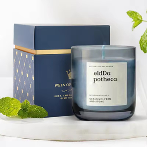 <span class=keywords><strong>Coffret</strong></span> <span class=keywords><strong>Cadeau</strong></span> Écologique Haut de Gamme en Papier Gaufré pour Bougie Parfumée, Hommes Femmes, Aromathérapie, Décoration Intérieure - Product Image 2