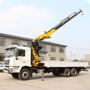Grue articulée OEM 1 à 16 tonnes, grue de chargement montée sur camion, grue hydraulique à flèche pliante, rotation à 360 degrés - Product Image 1