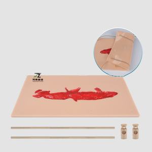 Modelo de Simulación de Laceración Profunda o Herida por Puñalada en Silicona, Módulo de Práctica de Sutura Quirúrgica - Product Image 4