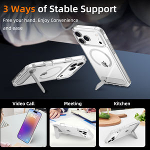 เคสใสพร้อมห่วงยึดที่มองไม่เห็นขาตั้งสำหรับ <span class=keywords><strong>iPhone</strong></span> 17 PRO MAX - Product Image 3