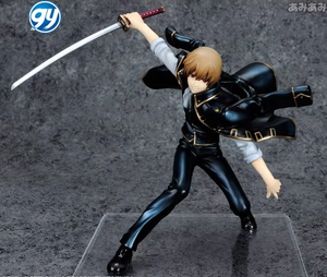 Figurine Gintama GEM Sougo <span class=keywords><strong>Okita</strong></span>, modèle de statue, objet de collection, décoration anime, artisanat en plastique emballé - Product Image 4