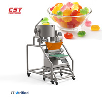 Machine de dépose universelle multi-appareils SMD10 S pour la production de chocolat, de gelée et de bonbons, conception compacte de table avec 12L